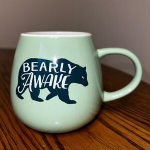 NWT 🐻 BEARLY AWAKE Coffee Mug; 16 oz.